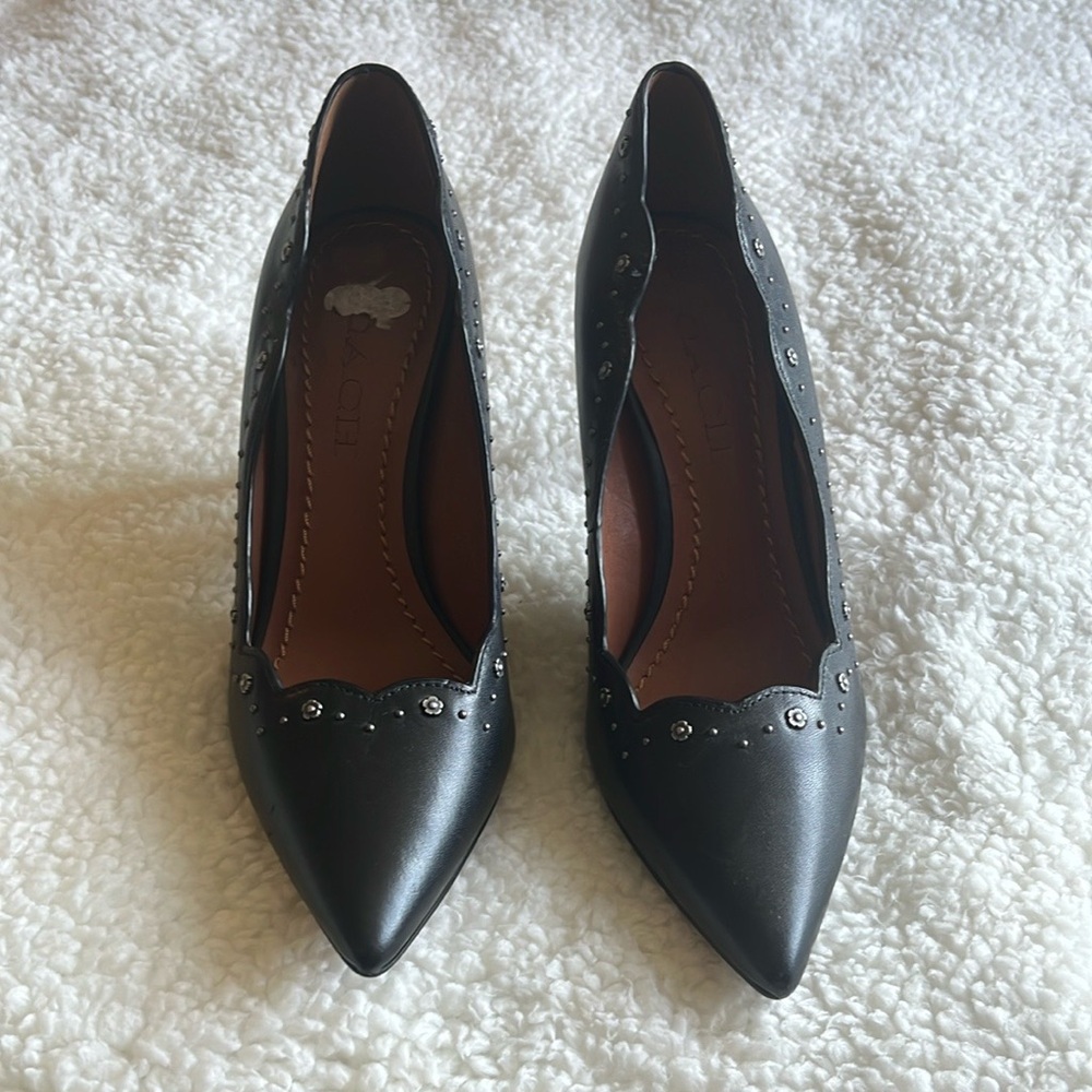 COACH Tea Rose Heels